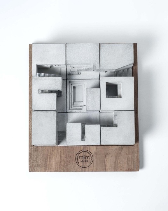 Miniature Concrete Home (Complete Set)