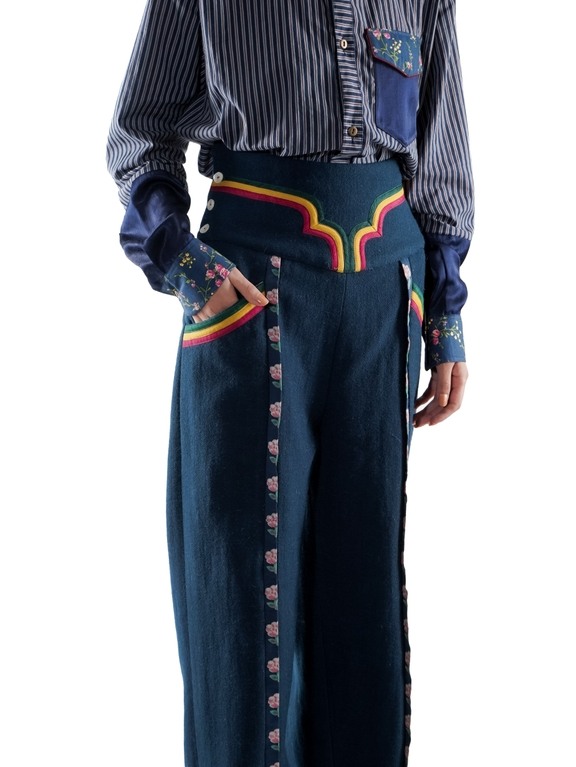 Skumoh High Waist Trouser