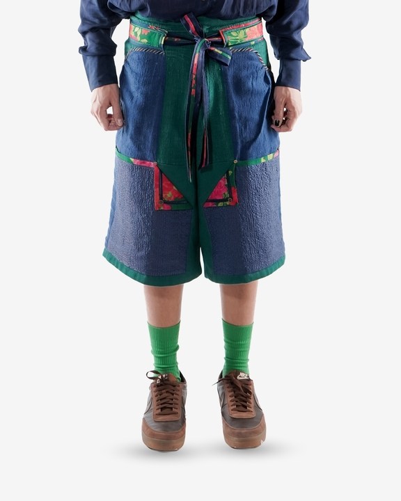 Tashi Patched Shorts