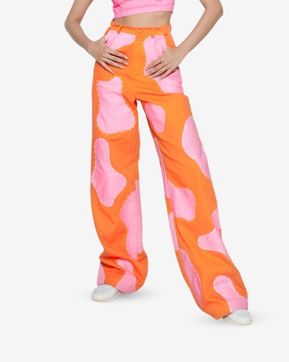Spotted in Pink Pants