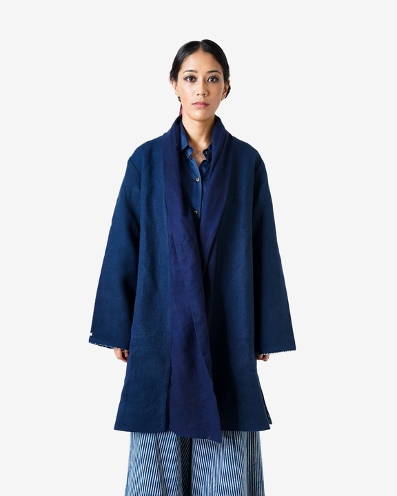 Indigo Kimono Jacket