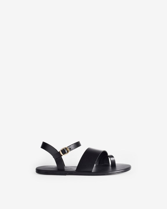 Diagonal Strap Sandals