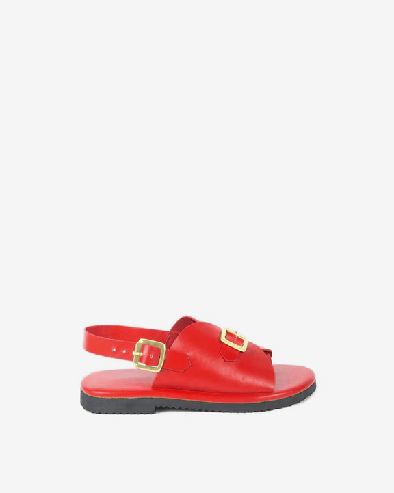 Envelope Sandals Single Buckle