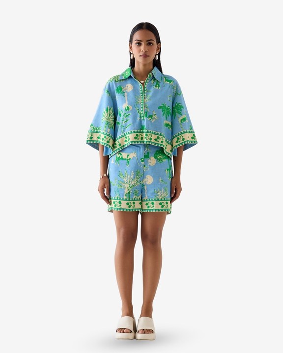 Nila Crop Top & Shorts