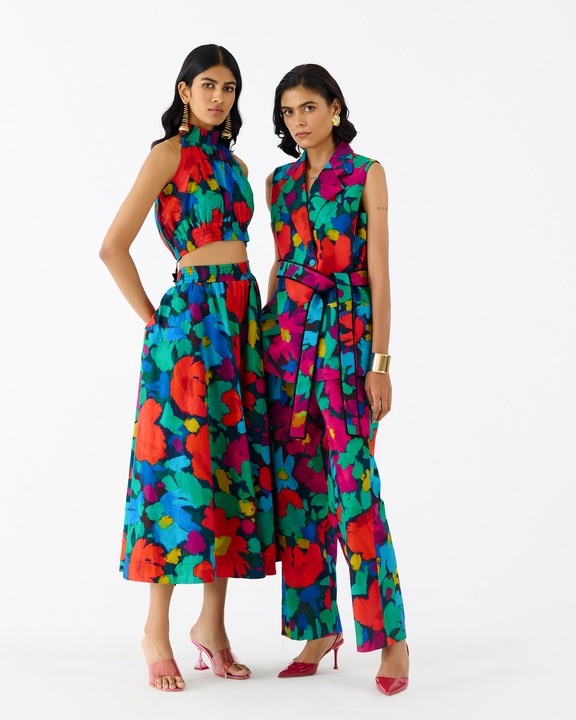 Anima Blouse & Skirt