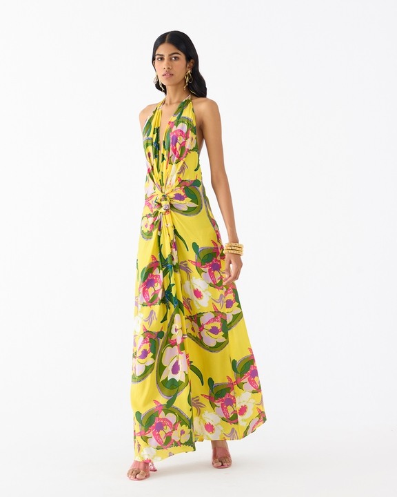 Paisley Center Knot Dress