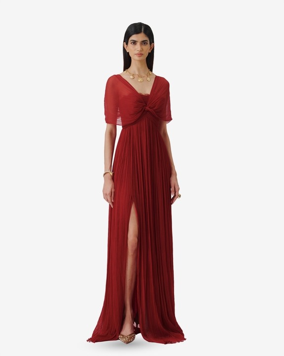 Scarlet Muse Ruched Gown