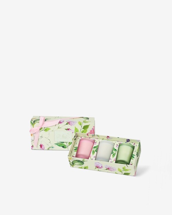 Spring Summer Candle Trio- Freesia, Frangipani, Tuberose