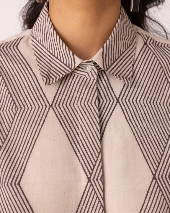 Tess Hand Printed Shirt