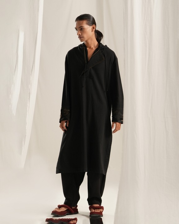 Jade Hoodie Kurta Set