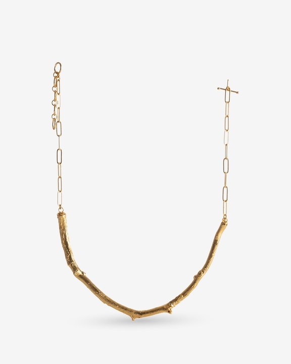 Twig necklace