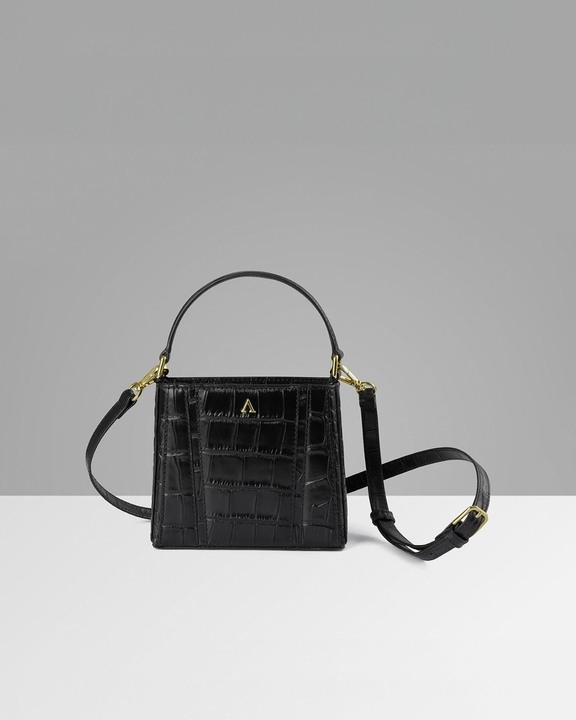 Vanessa Petite Mini Bag – Top Handle with Detachable Crossbody Strap