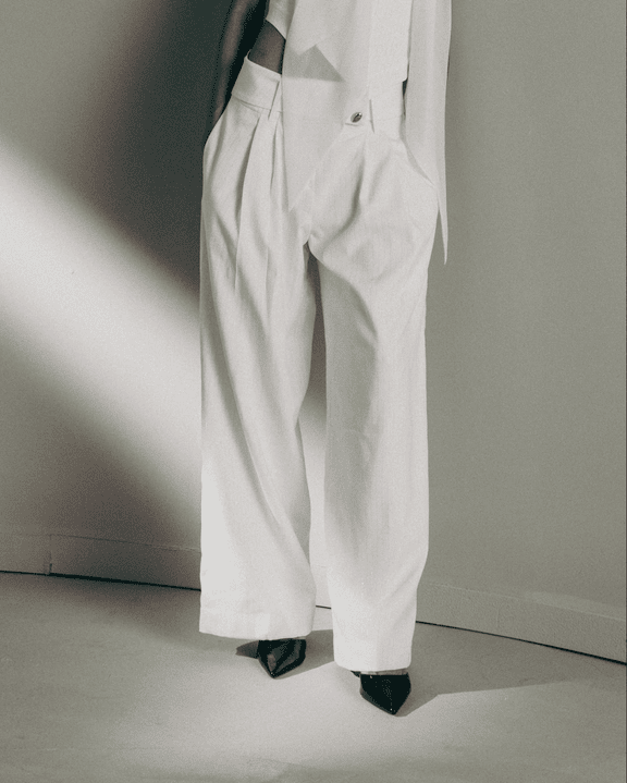 Low Waist Wide Leg Pants