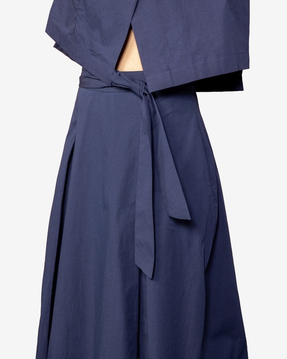 Padma Box Pleated Skirt