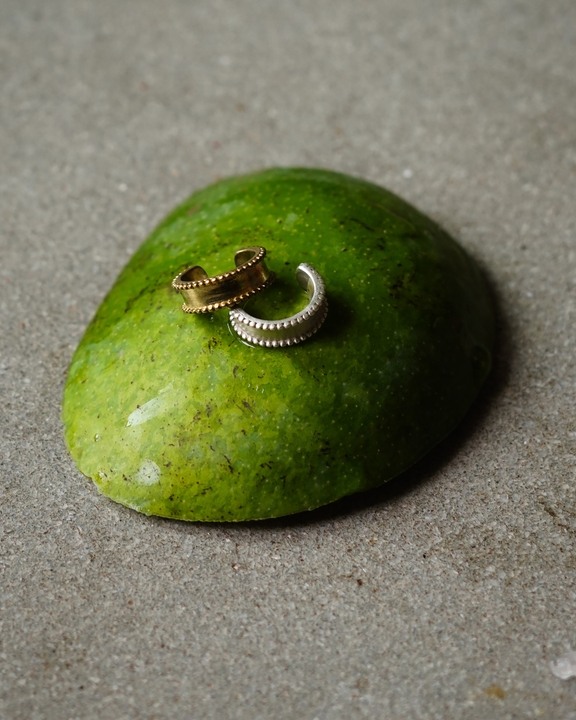 Granulated Edge Ear Cuffs