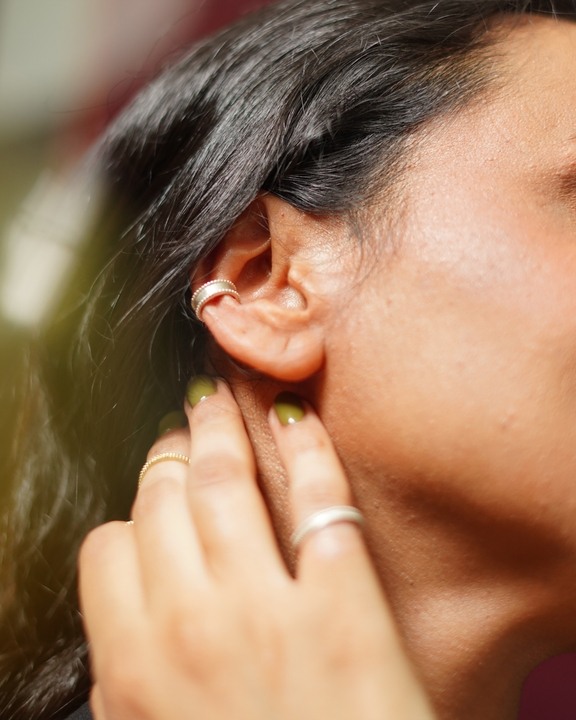 Granulated Ear Cuffs