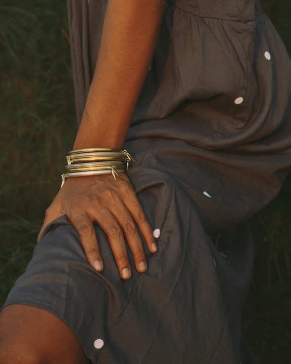 Mango Bangle - Rounded