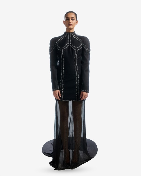 Mesh Gown