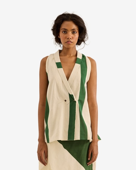 Laurel Waistcoat Top