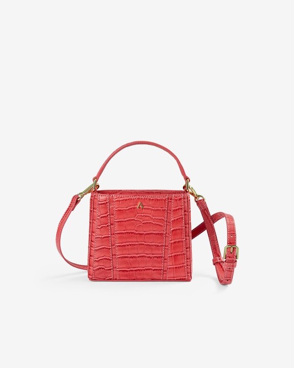 Vanessa Petite Mini Bag – Top Handle with Detachable Crossbody Strap