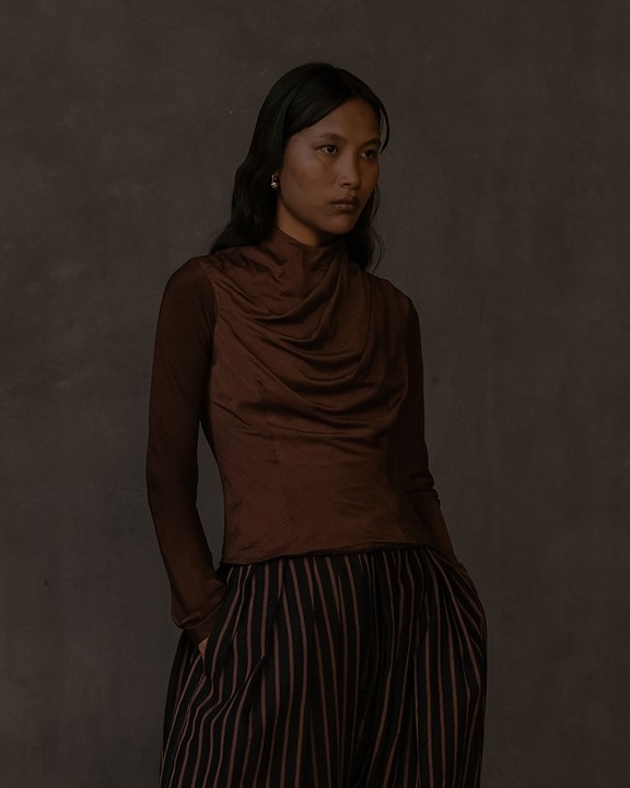 Copper Cowl Top