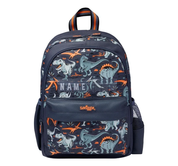 Smiggle Playtime Junior Id Backpack Grey for Kids 3Y+