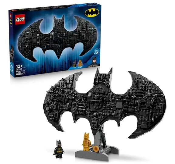 LEGO DC Batman 76330 Batman Logo, Super Hero Model Building Kit for 12Y+