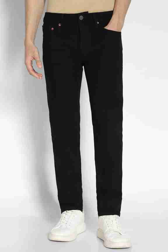 American Eagle Men Black AirFlex+ Slim Jean
