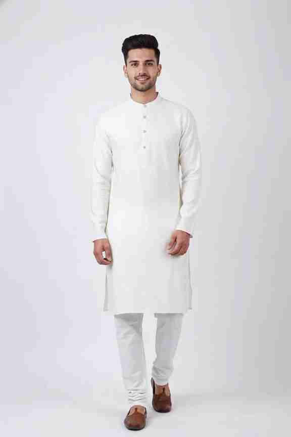 Dobby Blended Fabric Men's Casual Wear Kurta