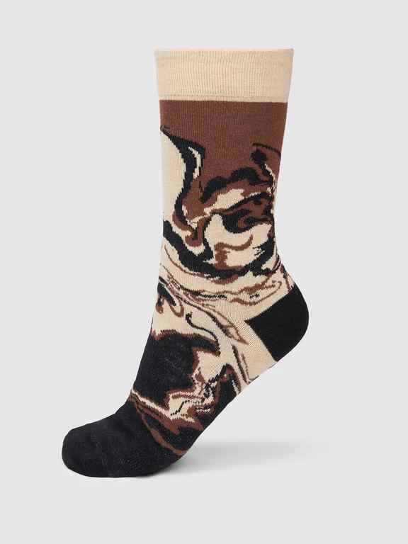 Beige Regular Fit Men Socks by Being Human Clothing