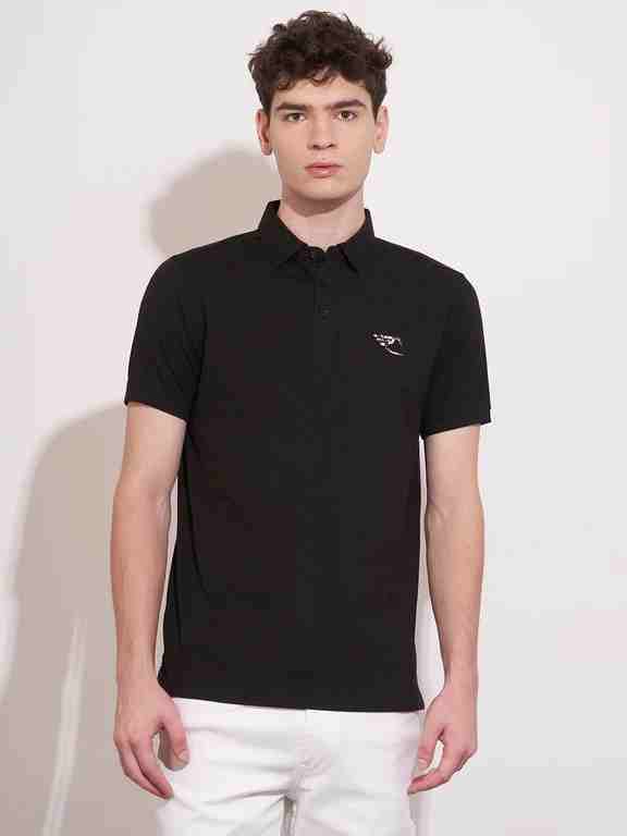 Being Human Men BLACK Polos
