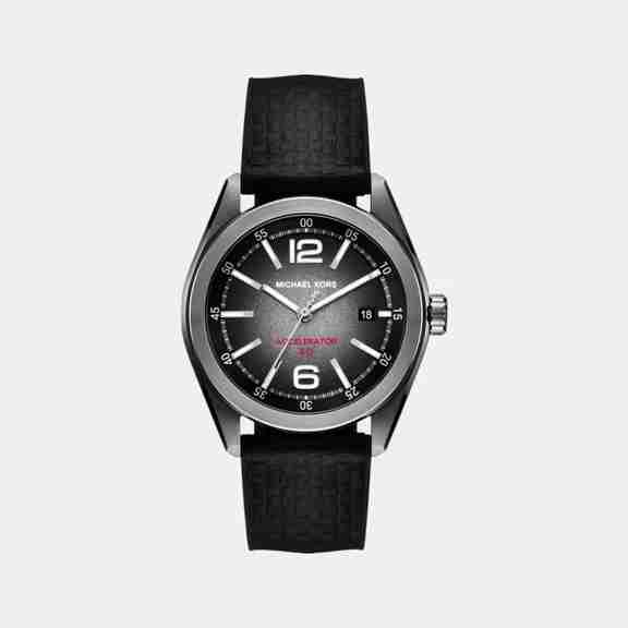 Accelerator 2.0 Men Quartz Grey Dial Analog Fabric Watch MK9175