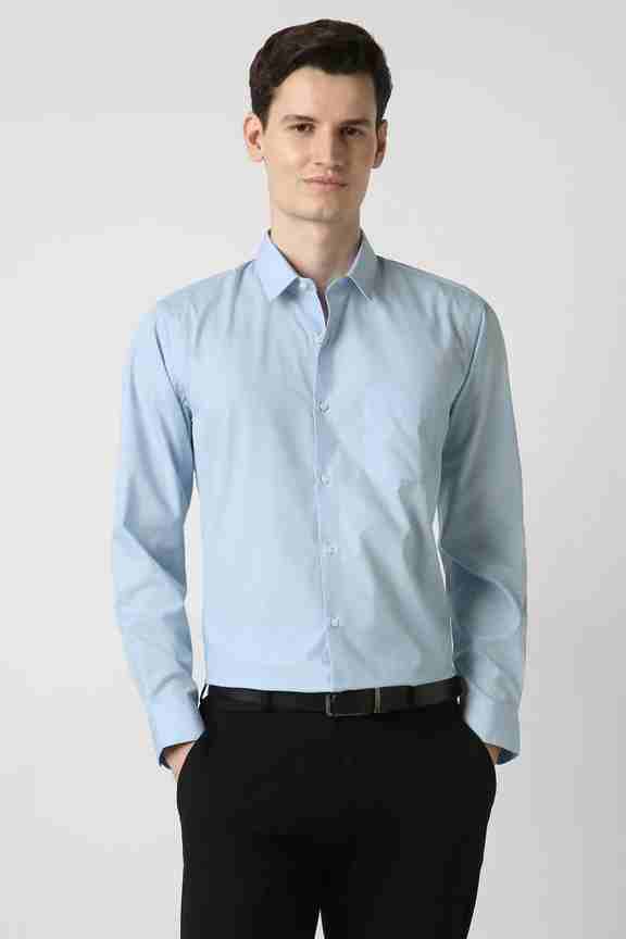 Men Light Blue Nuvo Fit Shirt