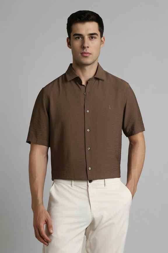 Simon Carter Brown Shirt