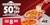 50% OFF Curry Baked Rice