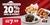 20% Off Side & Dessert