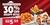 30% Off Krispy Bites