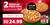 2 Reg Pizzas Deal