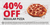 HH2521-40% OFF REGULAR PIZZA