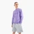 Regular Fit Cotton Crewneck Sweatshirt With Macro-Highlighted Branding