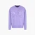 Regular Fit Cotton Crewneck Sweatshirt With Macro-Highlighted Branding