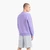 Regular Fit Cotton Crewneck Sweatshirt With Macro-Highlighted Branding