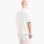 Cotton Crewneck Loose Fit T-Shirt With Front Pocket