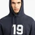 Regular Fit Cotton Hooded Sweatshirt With Bold Embroidered Branding
