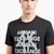 Pima Cotton Crewneck Tshirt With Logo Print