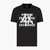 Pima Cotton Crewneck Tshirt With Logo Print