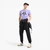 Pima Cotton Crewneck Tshirt With Logo Print