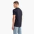 Slim Fit Cotton Crewneck T-Shirt With Sublte Tone-On-Tone Logo