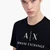 Slim Fit Cotton Crewneck T-Shirt With Contrasting Logo