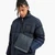 A Line Shoulder Bag With Embossed Branding